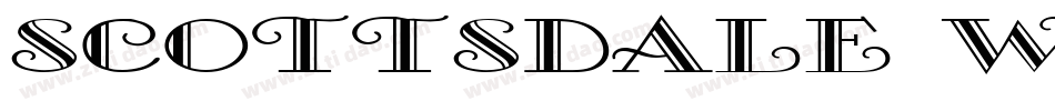Scottsdale Wide Normal字体转换